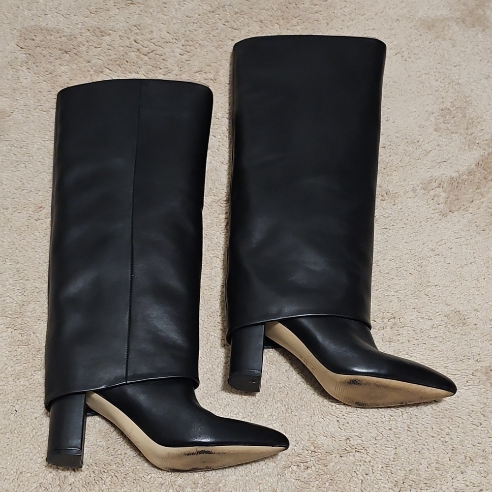 Marc Fisher Fold Over Knee-High Boots